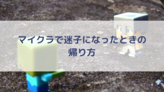 一年生 年少さんの子どもがマインクラフトで迷子に 無事街に戻る方法について調べてみました Anasa ブログ 一年生 年少さんの子どもがマインクラフトで迷子に 無事街に戻る方法について調べてみました Anasa ブログ