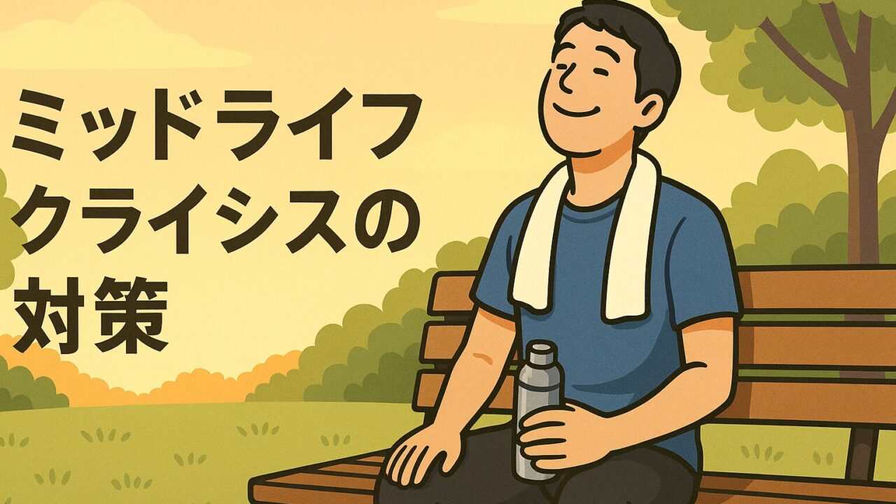 ミッドライフクライシスを乗り越える鍵はランニング