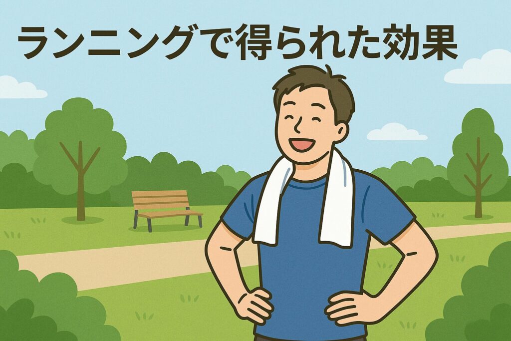 ランニングで得られた効果