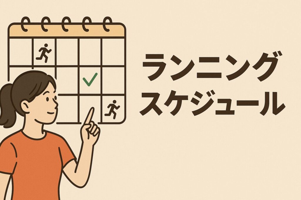 ランニングスケジュール