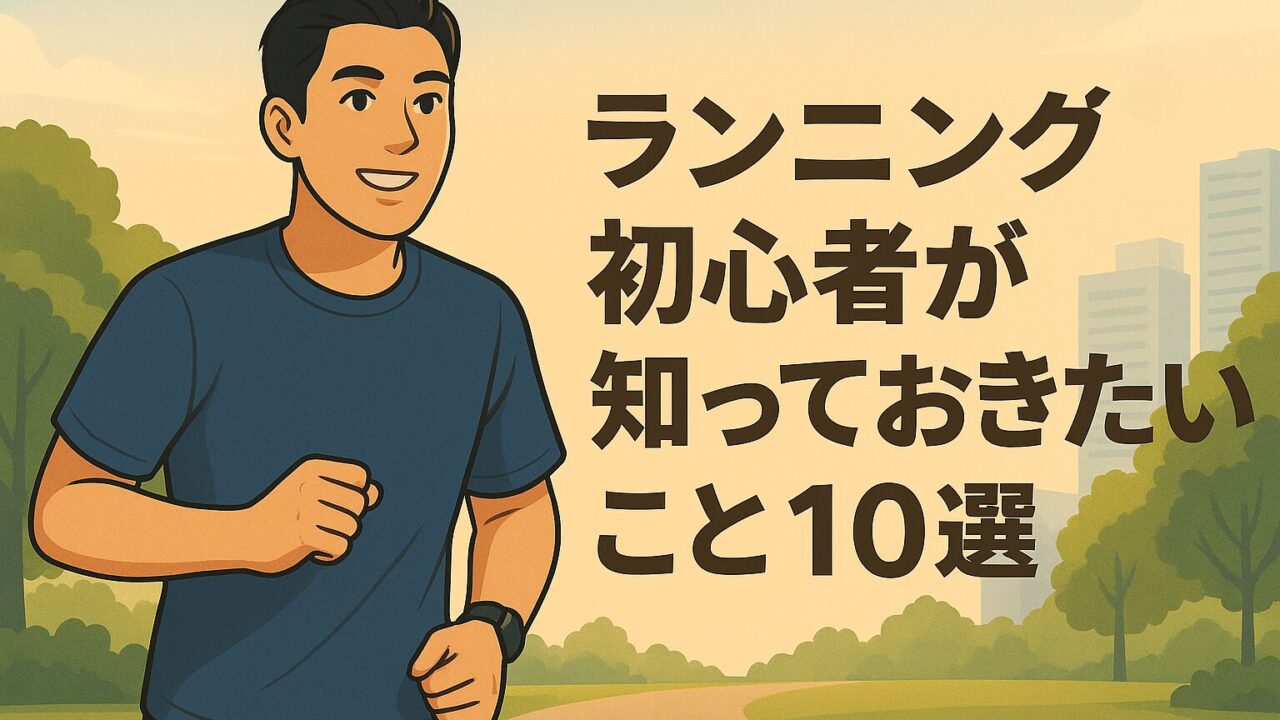 ランニング初心者が知っておきたいこと10選