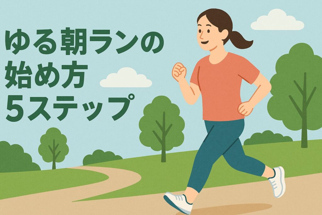 ゆる朝ランの始め方5ステップ