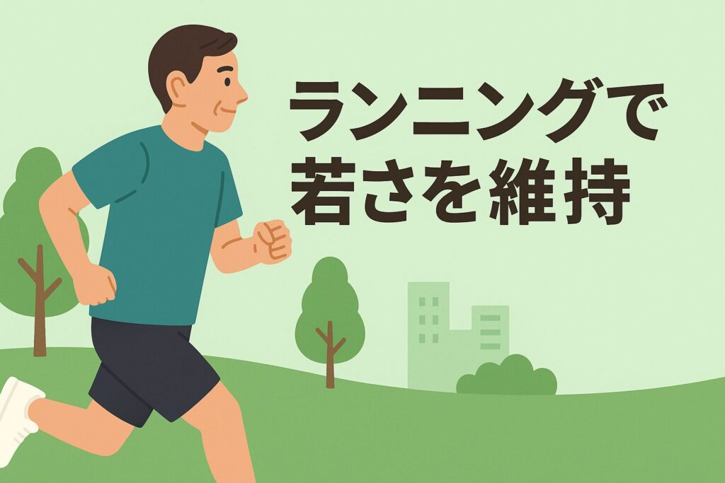 ランニングで若さを維持