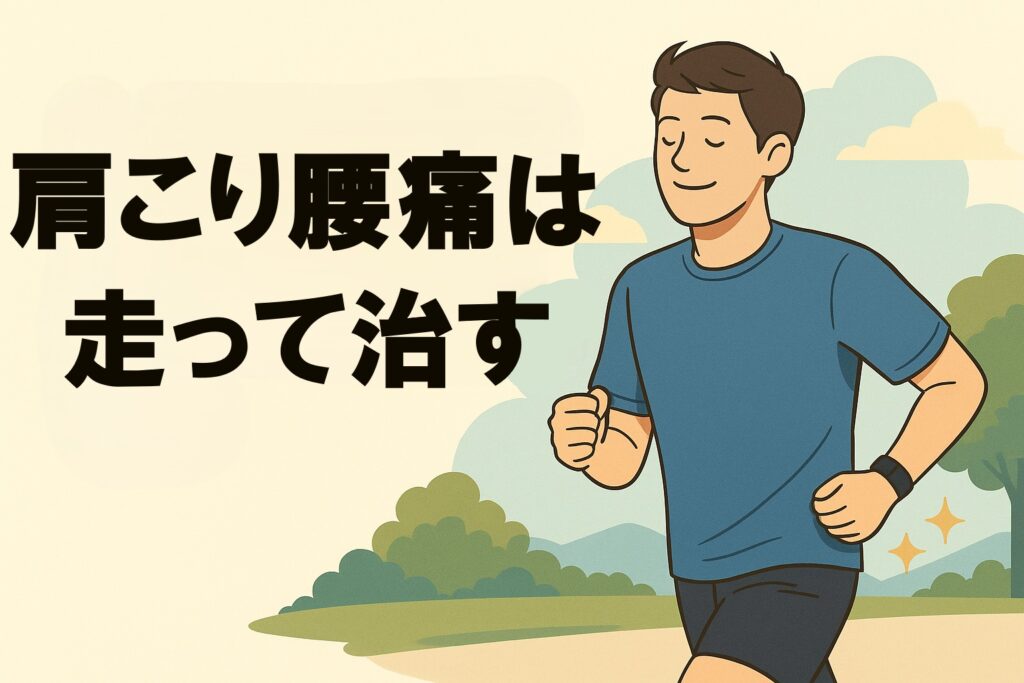 肩こり腰痛は走って治す