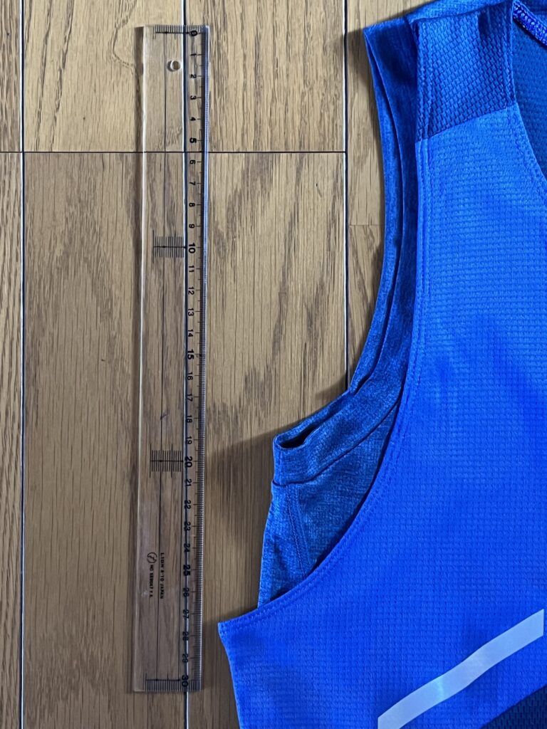 カバレッジ比較　腕まわり