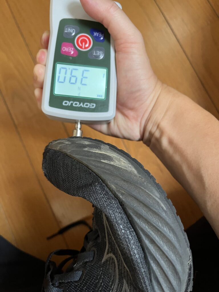 MIZUNO ウェーブライダー28 屈曲性