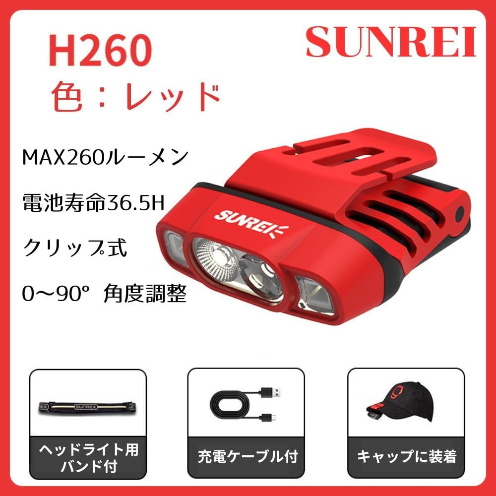 SUNREIヘッドライトレビュー 主な仕様
