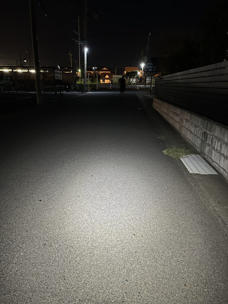 SUNREIキャップライトレビュー 明るさ