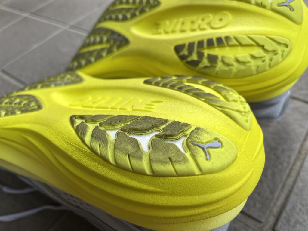 プーマグリップかかと部