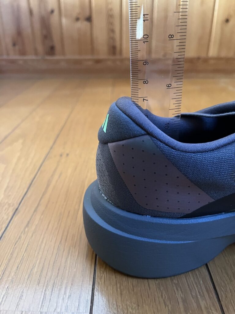 アディダス　アディゼロ EVO SL　ヒール高さ