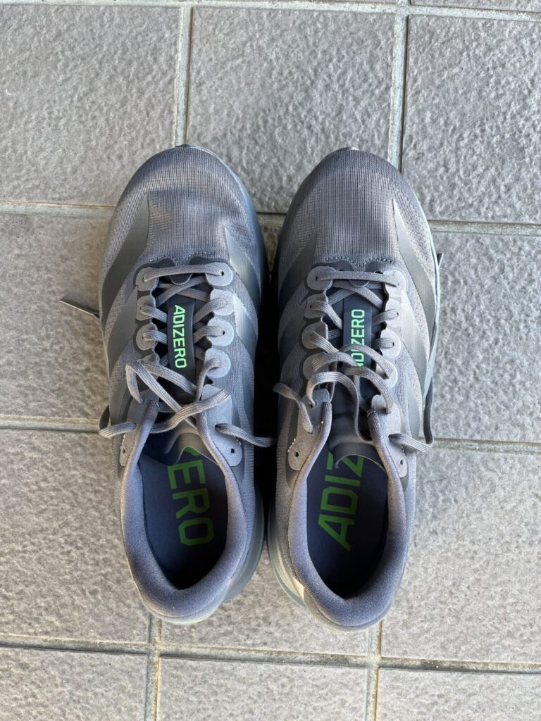 アディダス　アディゼロ EVO SL　実際に履いてみた2