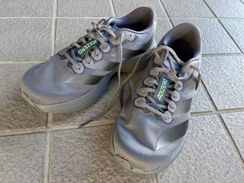 アディダス　アディゼロ EVO SL　実際に履いてみた3