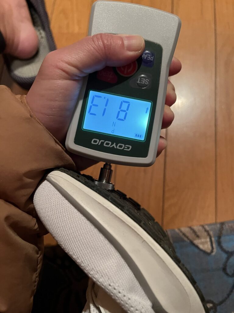 ナイキ　ペガサス41　屈曲性