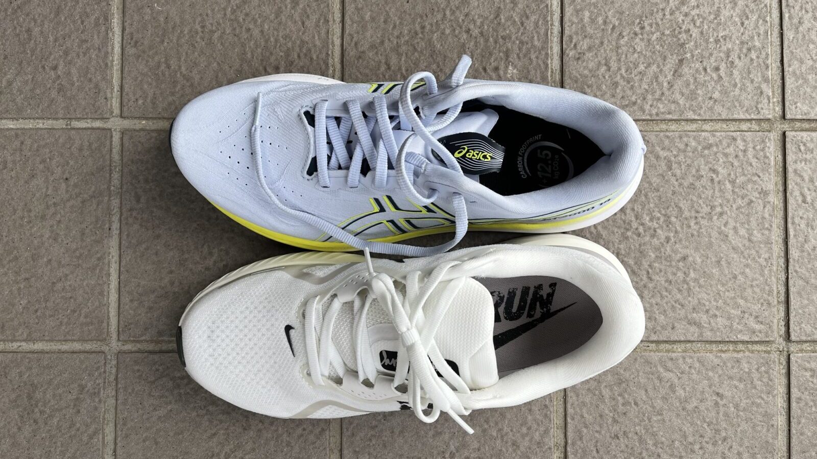 GT－2000 14 vs ストラクチャー26　徹底比較レビュー　上から見た写真