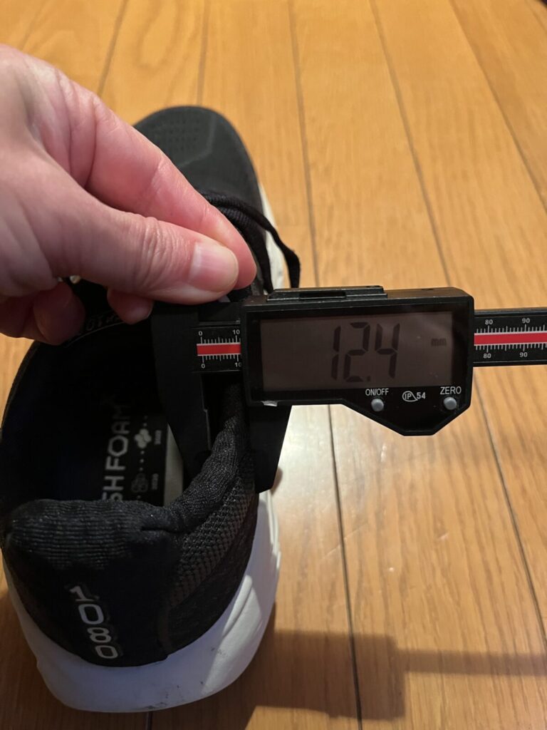 Fresh Foam X 1080 v14レビュー　サイド厚み