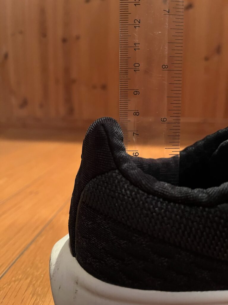 Fresh Foam X 1080 v14レビュー　ヒール高さ