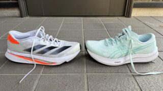 アディゼロSL2 vs エボライドスピード3　徹底比較レビュー