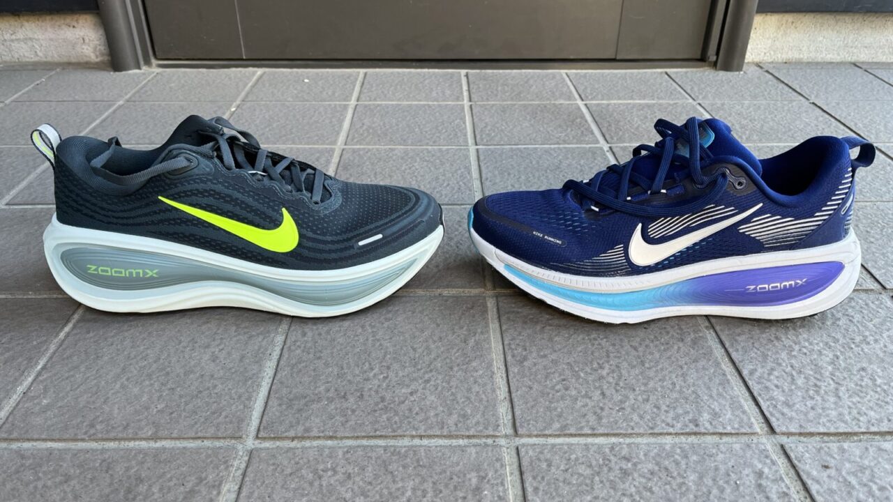 ボメロプラス vs ボメロ18 徹底比較レビュー 横から見た写真