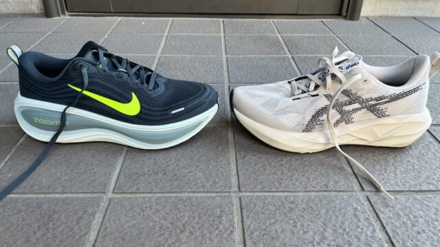 ボメロプラス vs ノヴァブラスト5　徹底比較レビュー　横から見た写真