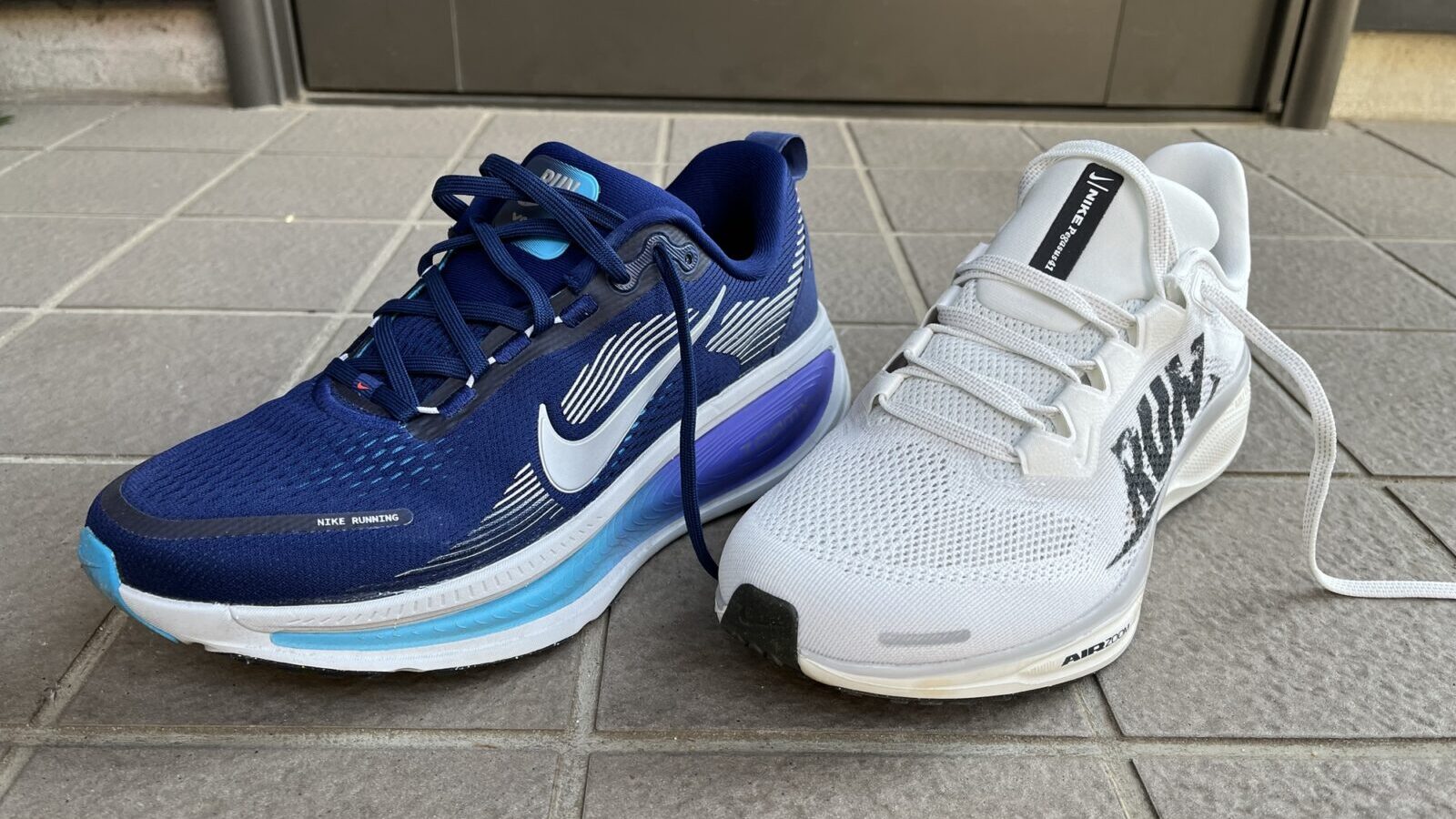 ボメロ18 vs ペガサス41 徹底比較レビュー 正面から見たところ