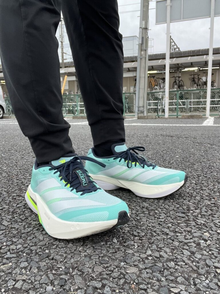 アディゼロ　ボストン13　徹底レビュー　実際に履いてみた