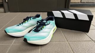 アディゼロ　ボストン13　徹底レビュー外観1