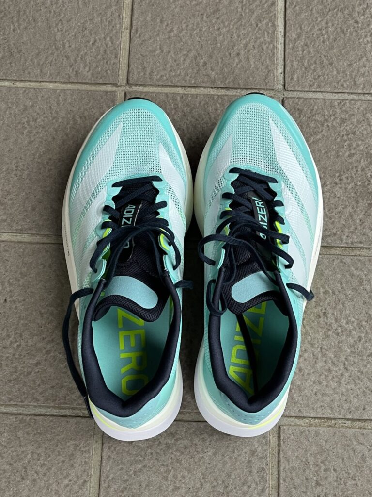 アディゼロ　ボストン13　徹底レビュー　実際に履いてみた2