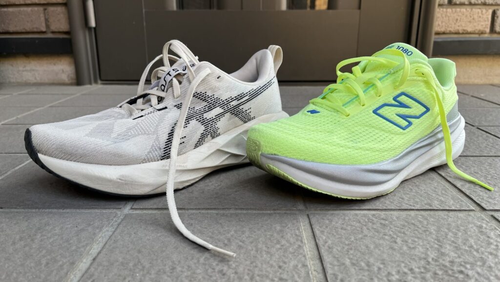 ノヴァブラスト5 vs 1080v15徹底比較レビュー　正面から見た写真