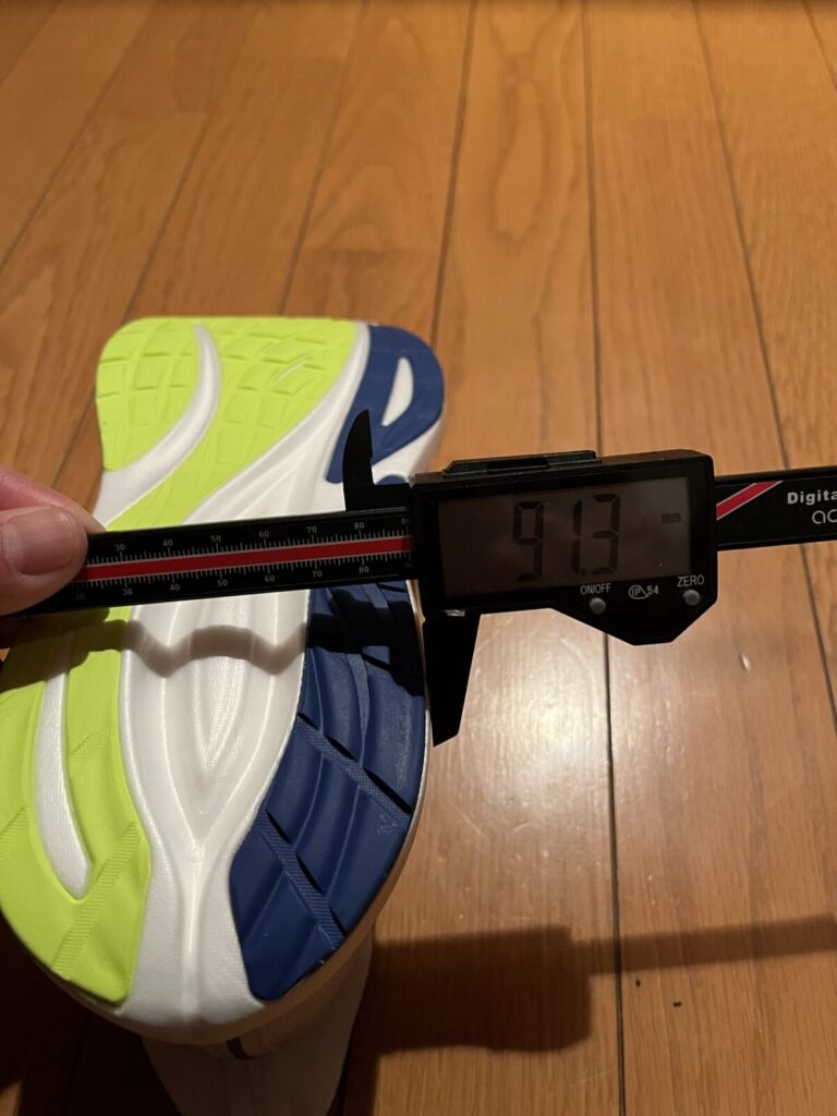 ネオゼン2　徹底レビュー　かかと部幅