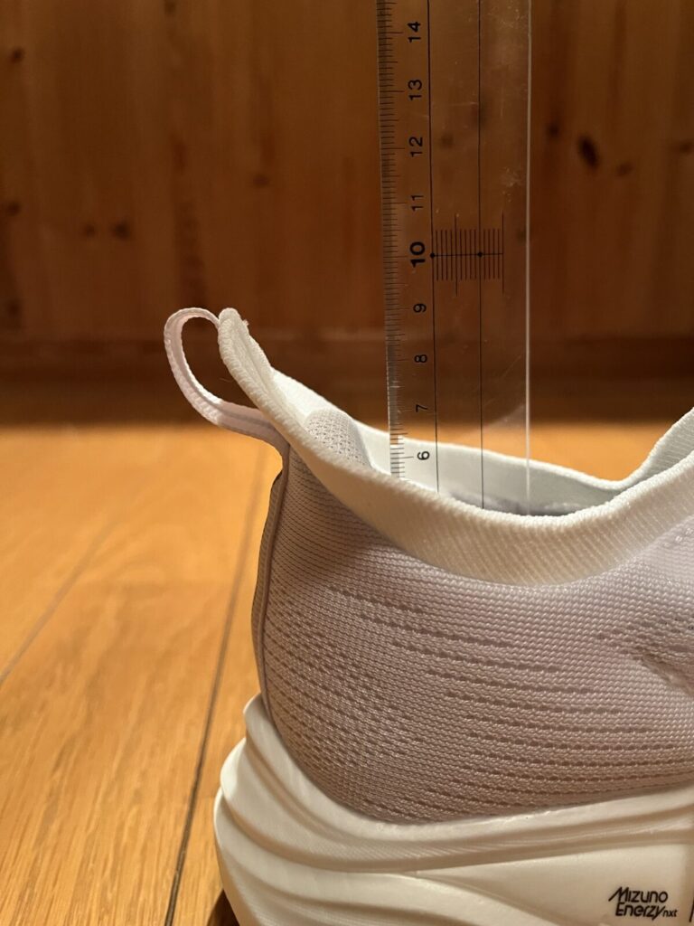 ネオゼン2　徹底レビュー　ヒール高さ