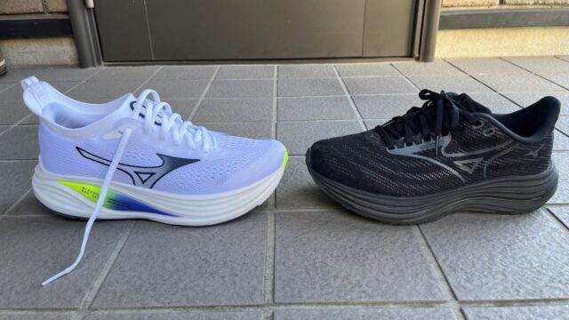 ネオゼン2 vs ウェーブライダー29　徹底比較レビュー　横から見た写真