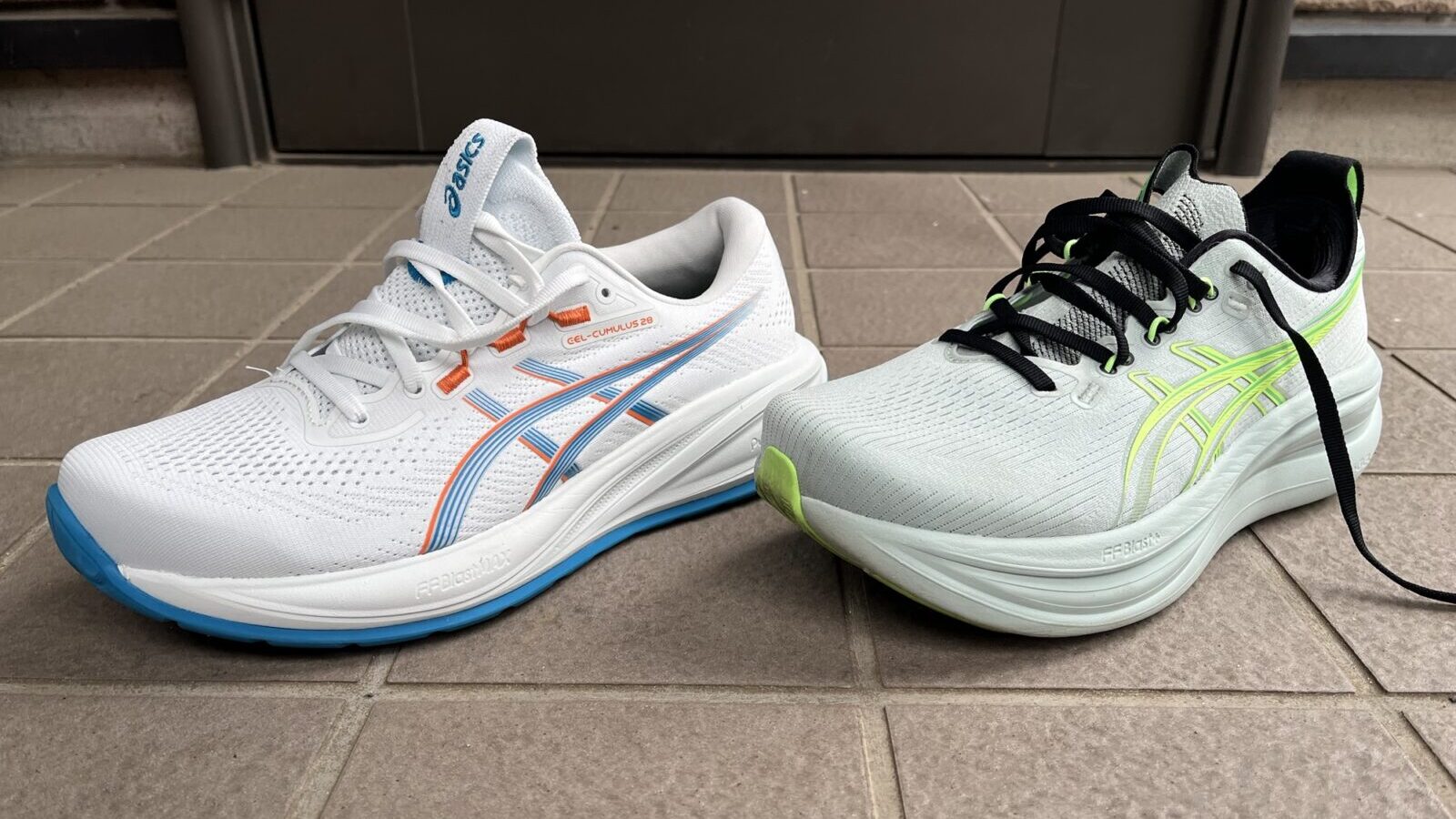 ゲルキュムラス28 vs ゲルニンバス28 徹底比較レビュー 前から見たところ