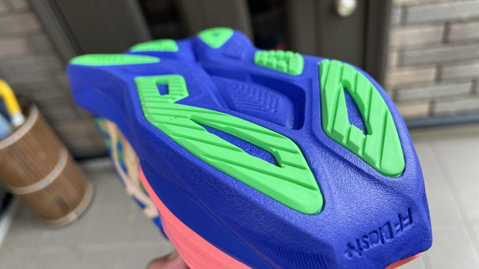 スーパーブラスト3 レビュー アウトソール かかと部