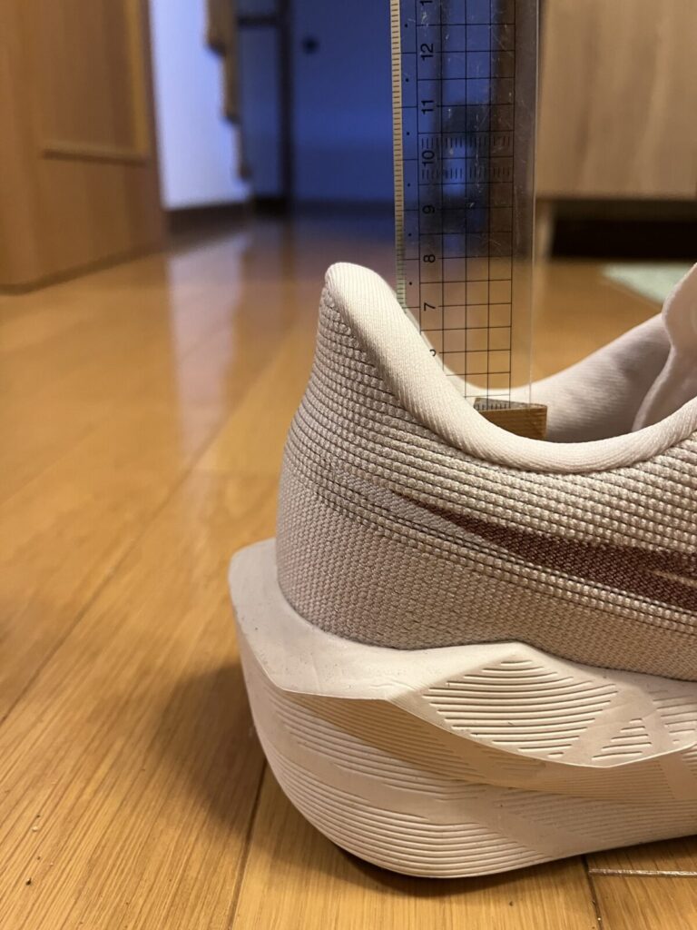 ノヴァブラスト6 レビュー ヒール高さ